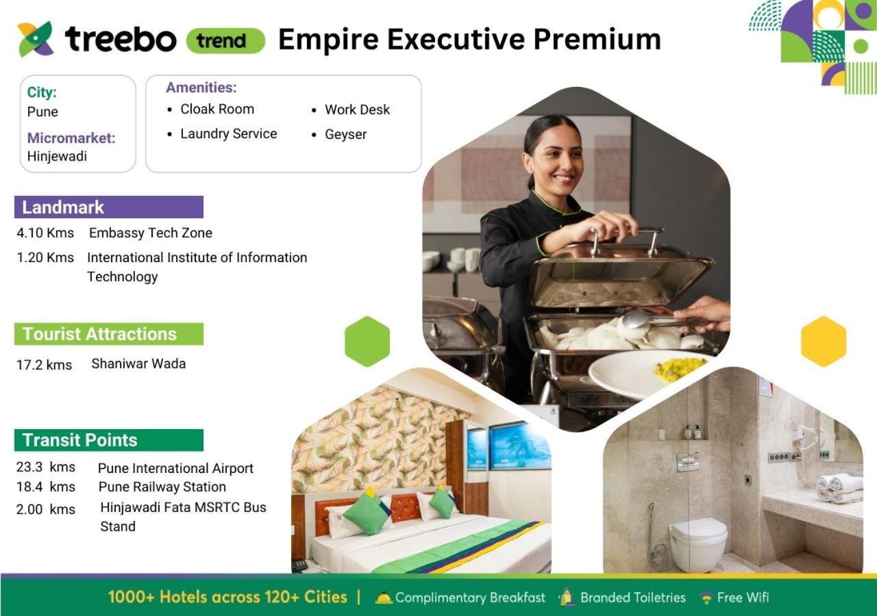 Treebo Empire Executive Premium Pune Eksteriør bilde